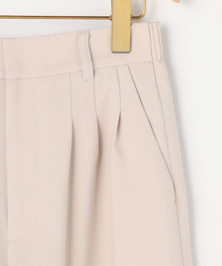 組曲 シュットクロスワイド パンツ サンドベージュ系