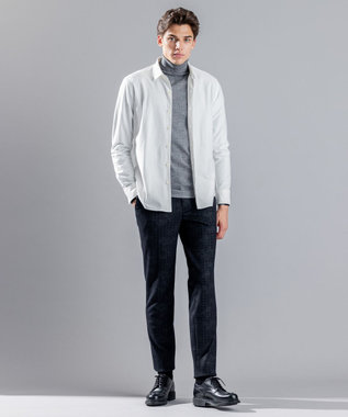 JOSEPH HOMME エッセンシャルメリノ　タートルネック ライトグレー系