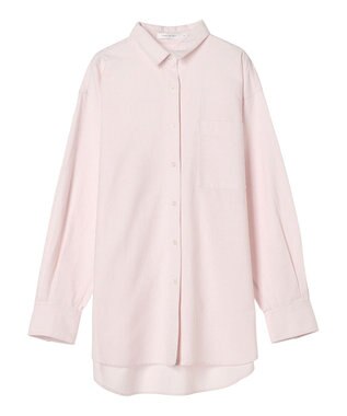 AMERICAN HOLIC Ｄａｉｌｙ！　ＵＶカットオックスシャツ Stripe Pink