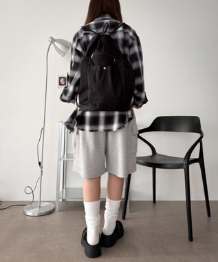 WEGO サイドメッシュポケットナップサック ブラック