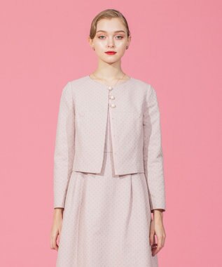 TOCCA 【消臭＆洗える】FIORE ジャケット ピンク系