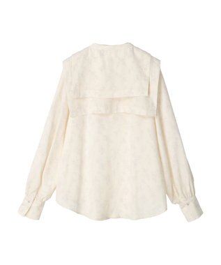 earth music&ecology ２ＷＡＹ衿ブラウス Flower