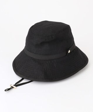 ANY 【手洗い可/UVケア】雑材ハット ブラック