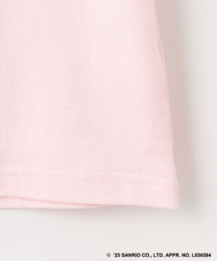 ANY KIDS 【any FAM× リトルツインスターズ 】キキ＆ララ 袖レースTシャツ ピンク