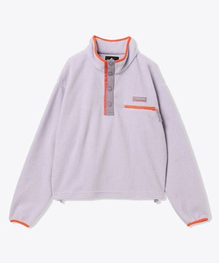 Columbia Columbia/ ウィメンズヘルベチアII クロップドハーフスナップフリース /コロンビア Lavender Pearl、 Shale Purple、 Zing