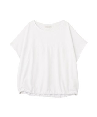 Green Parks 超冷感ドロストフレンチプルオーバー Off White