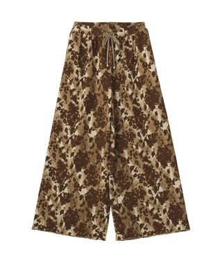 AMERICAN HOLIC アソート柄ジャカードパンツ Brown