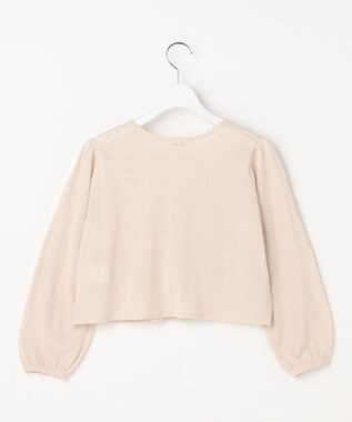 ANY SIS 【Lily Calin】シャイニー ボレロ ライトベージュ