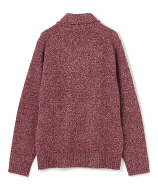 JOSEPH HOMME 【WEB・一部店舗限定】ライトヴィスコース　ショールカーディガン ワイン系