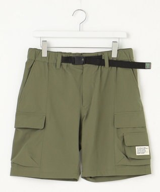 PW CIRCULUS 【高通気 / 軽撥水 / 軽量のDotAir 使用】【MEN】ベルテッドショーツ カーキ系