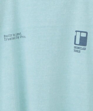 AMERICAN HOLIC 【WEB限定】ピグメント5分袖ロゴプルオーバー Lime Green