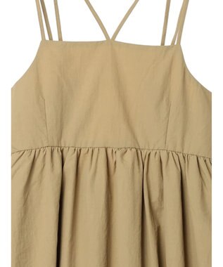 Green Parks ・ＥＬＥＮＣＡＲＥ　ＤＵＥ　バルーンキャミワンピース Beige