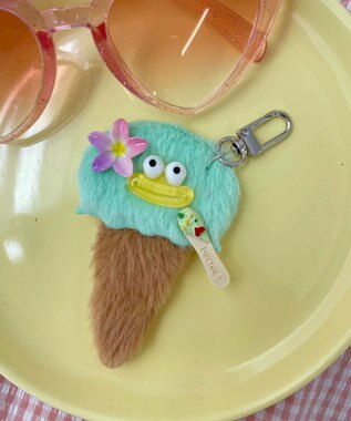 WEGO ミニデリシャスアイスクリームモンスターぬいぐるみキーホルダー グリーンその他