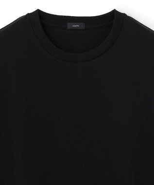 JOSEPH HOMME コットンプレーンジャージー　長袖Ｔシャツ ブラック系
