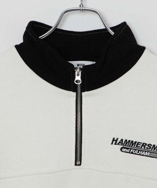 WEGO ヘビーウエイトラインスリーブプルオーバー オフホワイト