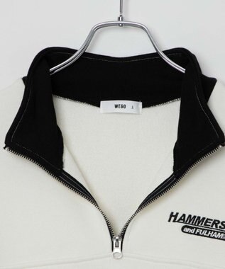 WEGO ヘビーウエイトラインスリーブプルオーバー オフホワイト