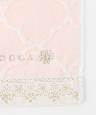 TOCCA 【TOWEL COLLECTION】CHECKER CLOVER TOWELCHIEF ハンドタオル ピンク系