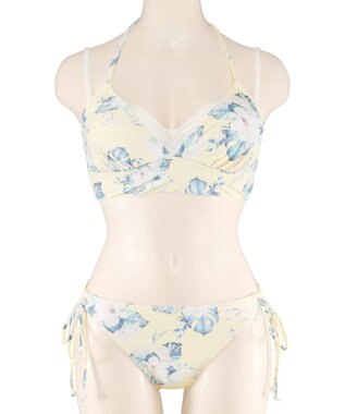 San-ai Resort（三愛水着楽園） 【FUWAMARU】レイヤードノンワイヤービキニ　9M　【San-ai Resort（サンアイリゾート）】 イエロー