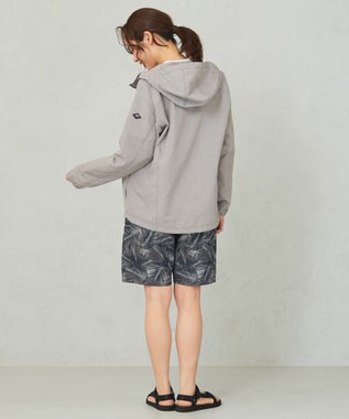 JOSEPH ABBOUD MOUNTAIN 【UNISEX】3Dエンボス パーカー ライトグレー系