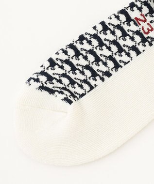 23区GOLF 【MEN】ハンタードッグ柄ソックス ホワイト系5