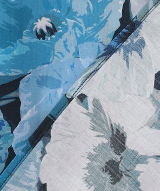 JOSEPH HOMME 【LIBERTY】 フラワープリント　レギュラーカラーシャツ ブルー系3