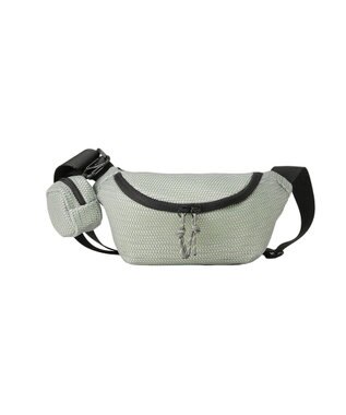AMERICAN HOLIC 【2点SET】ポーチ付ダブルメッシュウエストポーチ Gray