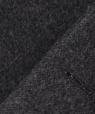 J.PRESS LADIES L ショートビーバー ステンカラーコート グレー系