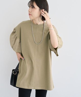 Green Parks 袖サテンドッキングチュニック