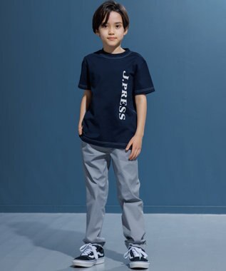 J.PRESS KIDS 【90-130cm】ブランドロゴ ベーシック 半袖Ｔシャツ ネイビー