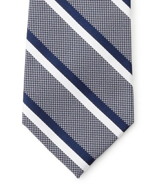 J.PRESS MEN 【フレッシャーズにもおすすめ】レジメンタル ネクタイ グレー系1