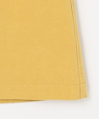 SHARE PARK LADIES 【洗える】モールスキンスカート イエロー系