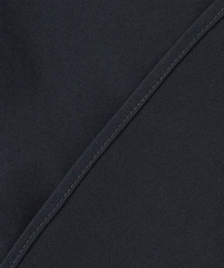 #Newans ラッフルフリルブラウス ネイビー