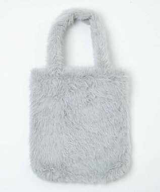 WEGO ラメファートート ライトグレー