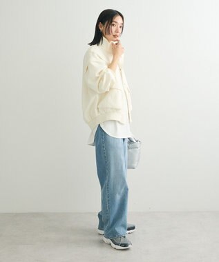 Green Parks ２ＷＡＹ　　ジャガードブルゾン Ivory