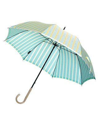 槇田商店 Stig Lindberg DRAPES グリーン 長傘 緑