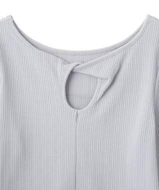 earth music&ecology 【前後2WAY】ツイストカットアウトプルオーバー Sax