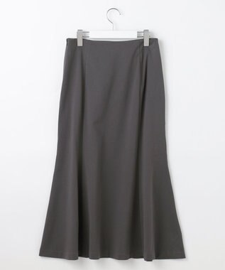自由区 L 【セットアップ対応・洗える】エアーポンチ スカート チャコール