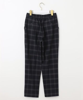 ANY SIS 【保温性あり/洗える】サーモ 2WAYストレッチ テーパード パンツ ネイビーベース