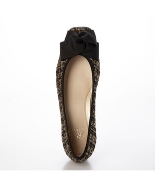 Riz raffinee <Riz raffinee>グログランリボンバレエパンプス キャメルキジ