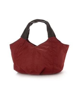Y'SACCS リサイクルナイロン　ふんわりトート　Sサイズ ワイン