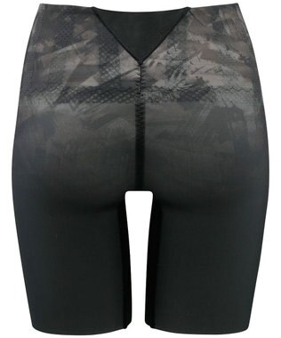 WACOAL 【SUHADA 肌リフト 】 ガードル ロング丈 下半身のたるみをリフトアップ ムレにくい ジャストウエスト スハダ GRC497 /ワコール ブラック