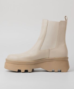 BONTRE 【PRECIEUX JOUET/プレシュウジュエ】ボリュームソールサイドゴアブーツ エクリュ