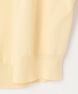 ANY SIS 【接触冷感・UVケア】ニットフーディー カーディガン ライトイエロー