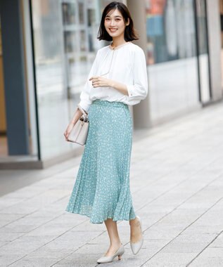 ANY SIS ボウタイツイル ブラウス オフ