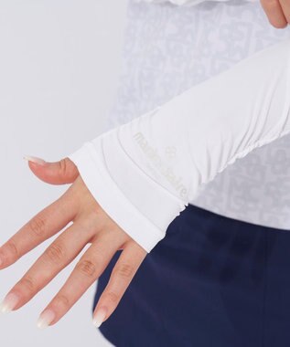 FILA GOLF／marie claire 【marie claire SPORT】 アームカバー ホワイト