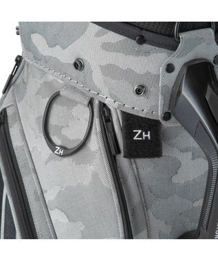 ZERO HALLIBURTON ジャガードカモ柄キャディバッグ JC Series ZHG-CB26 85231 グレーカモ
