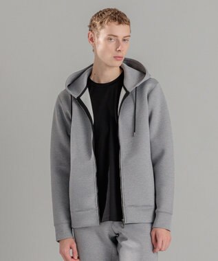JOSEPH HOMME チュウイージャージー　ジップアップパーカー ライトグレー系