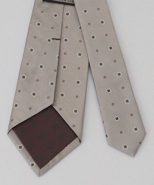 GOTAIRIKU GOTAIRIKU別注【日本製】シルク ネクタイ_小紋柄 ベージュ系8