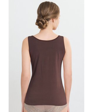 WACOAL カップ付きインナー 【ハグするブラトップ】 肌にとけこむフィット感 バストの立体感をキープ 洗濯機洗い(ネット使用)可能 レディース CLB759 /ワコール シナモンブラウン