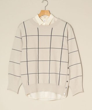 ONWARD Reuse Park セット商品/サイズ38【自由区】ニット春夏×ブラウス春夏